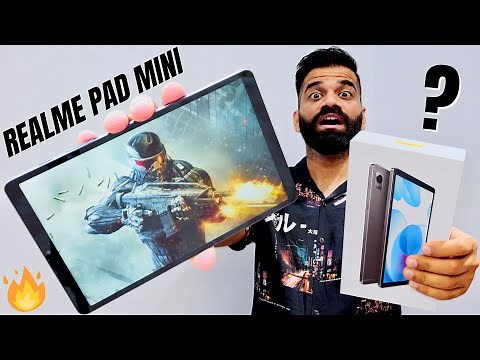 Realme Pad Mini Unboxing & First Look - Best Mini Budget Tablet🔥🔥🔥