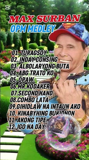 Max Surban Medley ❤️ Greatest OPM Songs Collection ❤️ Max Surban Bisaya Hits Remix 2025 ❤️ Turagsoy