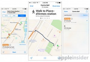Apple Maps transit directions expand to include Montreal | AppleInsider