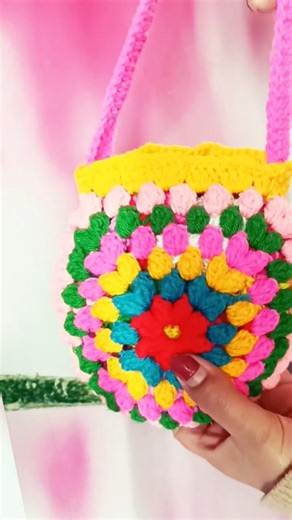 super easy crochet pattern💕💕hand purse👛👝 hand bag👜