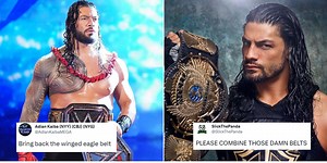 "Bring back the winged eagle belt" - Fans react to WWE reportedly introducing a new title for Roman Reigns on SmackDown