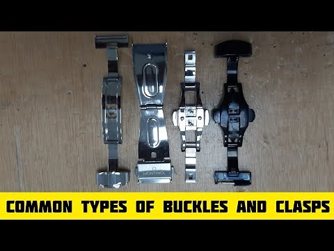 Common Types of Buckles and Clasps of Watches | SolimBD | Watch Repair Channel