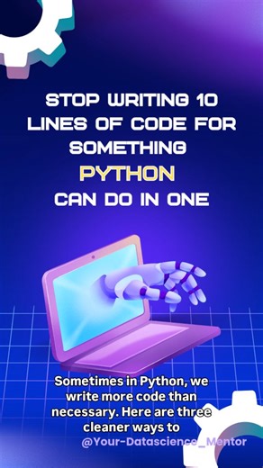 - on Instagram: "Use these python methods instead #techreels #viraltech #reelsinstagram #codingreels"