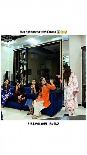 Iqra fight prank with Fatima 😱🥺🥲 | #sistrology #trending #viral #iqrakanwal #fatimafaisal