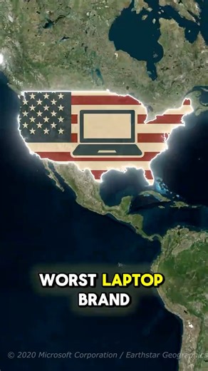 Which is the worst laptop 💻 brands #USA #texas #geography | Wonder Explorers