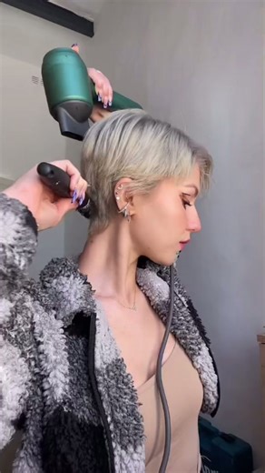 From wet bed head to sleek pixie in minutes