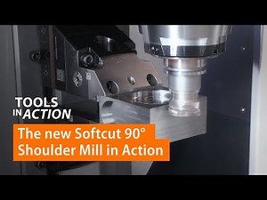 New GARANT Softcut 90° Corner Milling Cutter in Action | Circular Milling, Trimming, Plunging & more