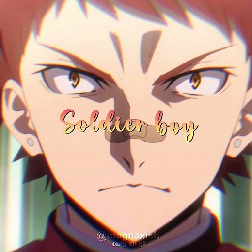 TACHIHARAAA MY SON // soldier boy, oh my little soldier boy..