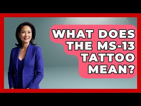 What Does The MS-13 Tattoo Mean? - Jail & Prison Insider
