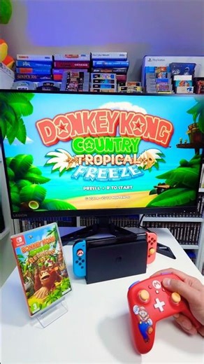 Nintendo Switch OLED Funky Kong Challenging Level