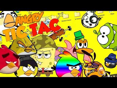 Angry Tic Tac (Tic Tac meets angry birds)