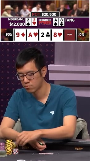 Negreanu Sets The Trap! ｜ High Stakes Poker #pokershorts #pokerpro #pokeronline #pokerstars #pokernight | Emma Moore