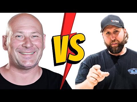 IAN Roussel Full Custom Garage VS Derek Vice Grip Garage | New Video Episode Camaro Corvette