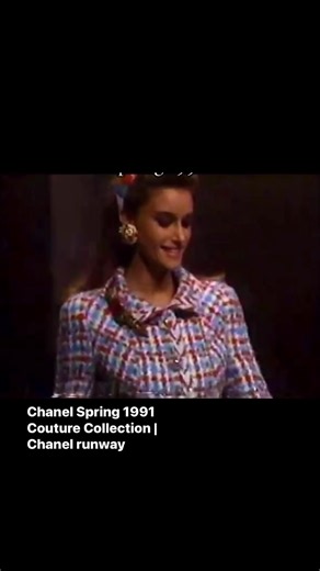 Chanel Spring 1991 Couture Collection | Chanel runway | Runwaymodel