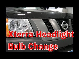 Headlight Bulb Replacement For Nissan Xterra