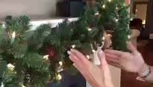 More help with the Christmas garland! There are some things that you can do when you're putting it up that will help it look gorgeous when you decorate it :) | Lisa Robertson