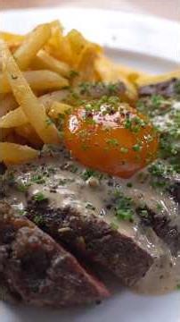 Egg Confit & Steak Frites