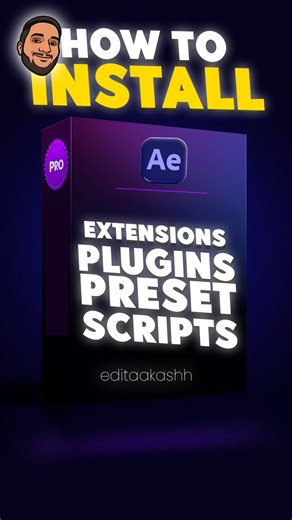 Aakashh on Instagram: "After Effects me plugins, presets aur scripts install karna mushkil lagta hai? 🔥 Yeh quick tutorial aapka pura workflow 10X fast bana dega! ⚡ Motion Graphics, VFX ya Editing — ye setup sabke kaam aayega. Comment ‘CapCut Working Giveaway’ and I’ll send you the link! #aftereffects #aftereffectstutorial #aftereffectsplugins #motiongraphicsindia #videoeditingreels #indianvideoeditor #aetutorial #presetpack #scriptui #contentcreatorindia #capcutgiveaway #editingworkflow #vfxar