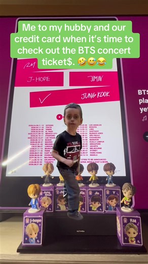 Me to my hubby and our credit card when it’s time to check out the BTS concert ticket$. 🤣😅😂 (Jk, he’s always been supportive of me being an Army). 💜💜💜 #bts #btsarmy #btsot7 #btsarmymom #btsworlddomination