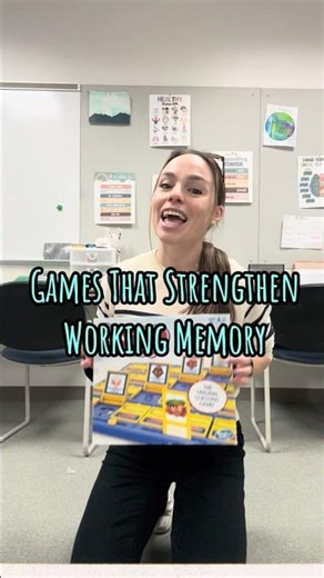 Fun activities to strengthen working memory in kids. #adhdsupport #executivefunction #pediatricot