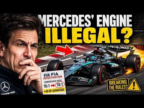 Mercedes CAUGHT? FIA Investigates ‘ILLEGAL’ Engine Advantage