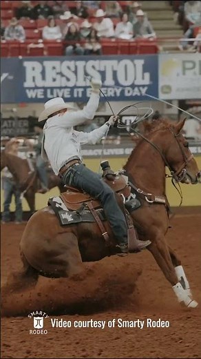 Slow Motion Team Roping!