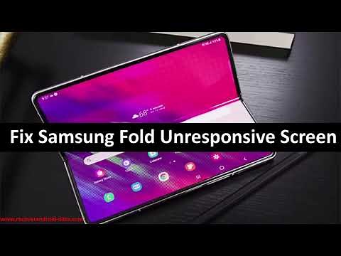 Fix Samsung Fold Unresponsive Screen