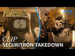 Maximus & Xander vs. Securitron | Fallout Season Two | Clip | Prime Video