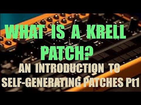 How to make self-generative music: A beginners introduction to Krell patches: Pt 1, Behringer Crave.