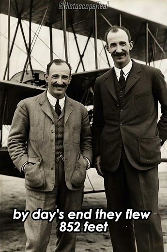 The First Airplane Flight (1903) | How the Wright Brothers Made History #shorts #history #facts