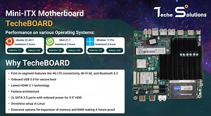 Teche Solutions Launching TecheBOARD- An Intelligent Motherboard for Smarter Solutions