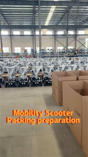 Preparing for Global Delivery: Mobility Scooter Bulk Packing Process 📦