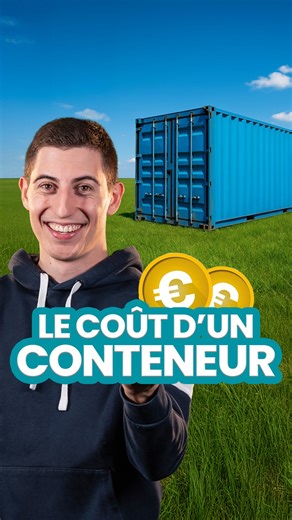 💰 Combien ça coûte un conteneur ? Dans cette vidéo, on te dit tout sur les prix selon la taille et l’état du conteneur ! #CFC #conteneur #prix #budget | COMPAGNIE FRANÇAISE DU CONTENEUR