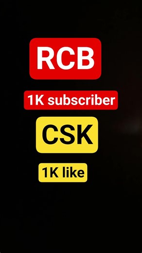 testing the power of RCB and CSK 😈🫅✅