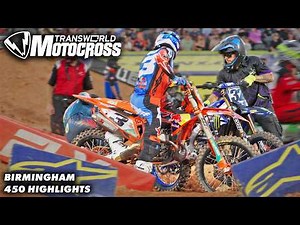 Birmingham Supercross [450] Trackside Highlights | Hunter Lawrence Extends Points Gap