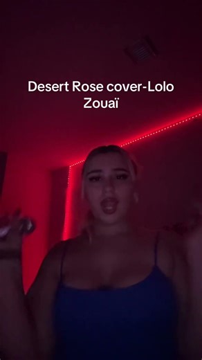 Desert Rose cover-Lolo Zouaï #singing #cover #upcomingartist #desertrose #lolozouaï #athena #shorts