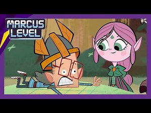 ⚔️ Defend the Mirror! Marcus Builds Battle Towers! | Marcus Level Full Episode | Cartoons for Kids