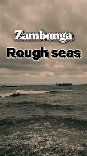 Zamboanga Rough seas #shorts #travel #weather