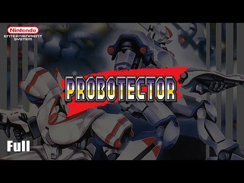 Let's Play Probotector | Full | Nintendo Entertainment System - NR