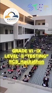 ✌🤟Hackathon testing in Vasavi World school Nirmal🥰 Telangana#youtubeshorts#daily shorts#school life#