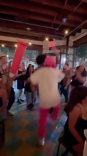 149K views · 2.7K reactions | Flash mob with @iamsaucetherapper @joshuadickersonofficial @laramorejael @official_jillian.m.jones @sabing01 @cyzongriffin Filmed by @giottoroussies #flashmobs #dance #party #sax #trafficconesaxophone | Wenzl - Traffic Cone Sax Man | Facebook