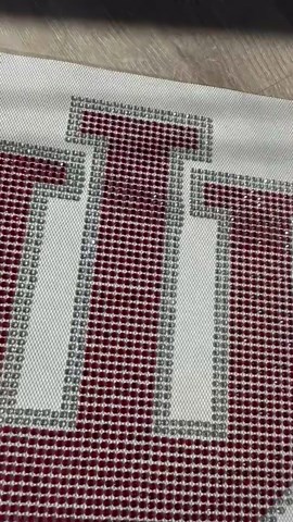 Rhinestone "u of Indiana" Heat Transfer Patch: Sparkling Fan Design -red/crystal - Etsy