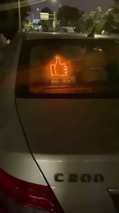 Glogesture Finger Lights,Thumbs Up & Down Light,Led Sign Hand Gesture Lights for Car,Light Up Hand for Car Window with Remote,Truck Accessories for Men,Cool Car Gadgets & Accessories