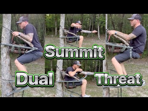 Summit Dual Threat Pro SD Climber // Deer Stand // Climber // Tree Stand // Climbing Stand