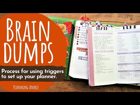 Brain Dump Process for Planning