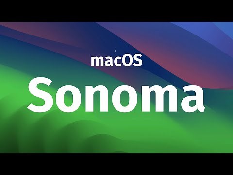 macOS Sonoma Basics - Mac Manual Guide for Beginners - New to Mac