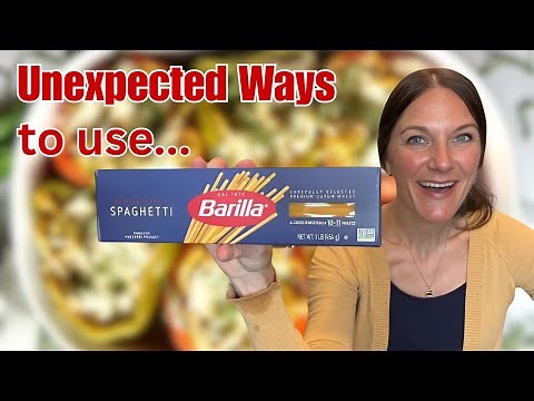 What to make with a BOX OF SPAGHETTI? 3 EASY recipes using SPAGHETTI NOODLES