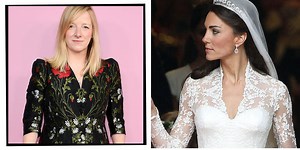 Kate Middleton's Wedding Dress Designer Sarah Burton To Be Given A Special Award On Monday