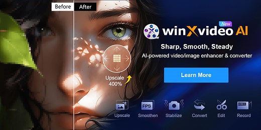 Winxvideo AI - Video & Image Enhancer.