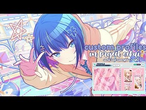 【Project Sekai】tips and tricks for custom profiles in pjsekai!
